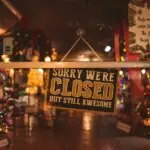 festive signage Surrey